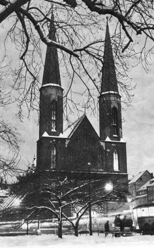 Sophienkirche, wie sie vorher aussah.